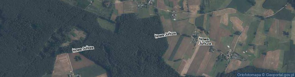 Zdjęcie satelitarne Nowa Juńcza ul.